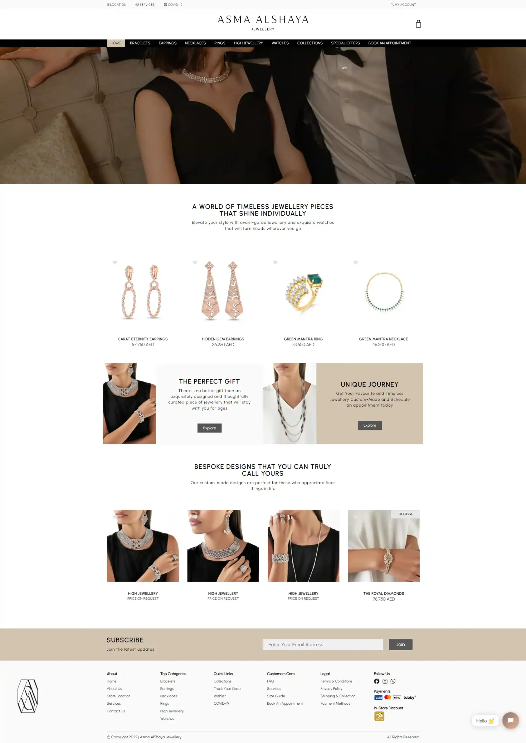 Asma Alshaya Jewellery