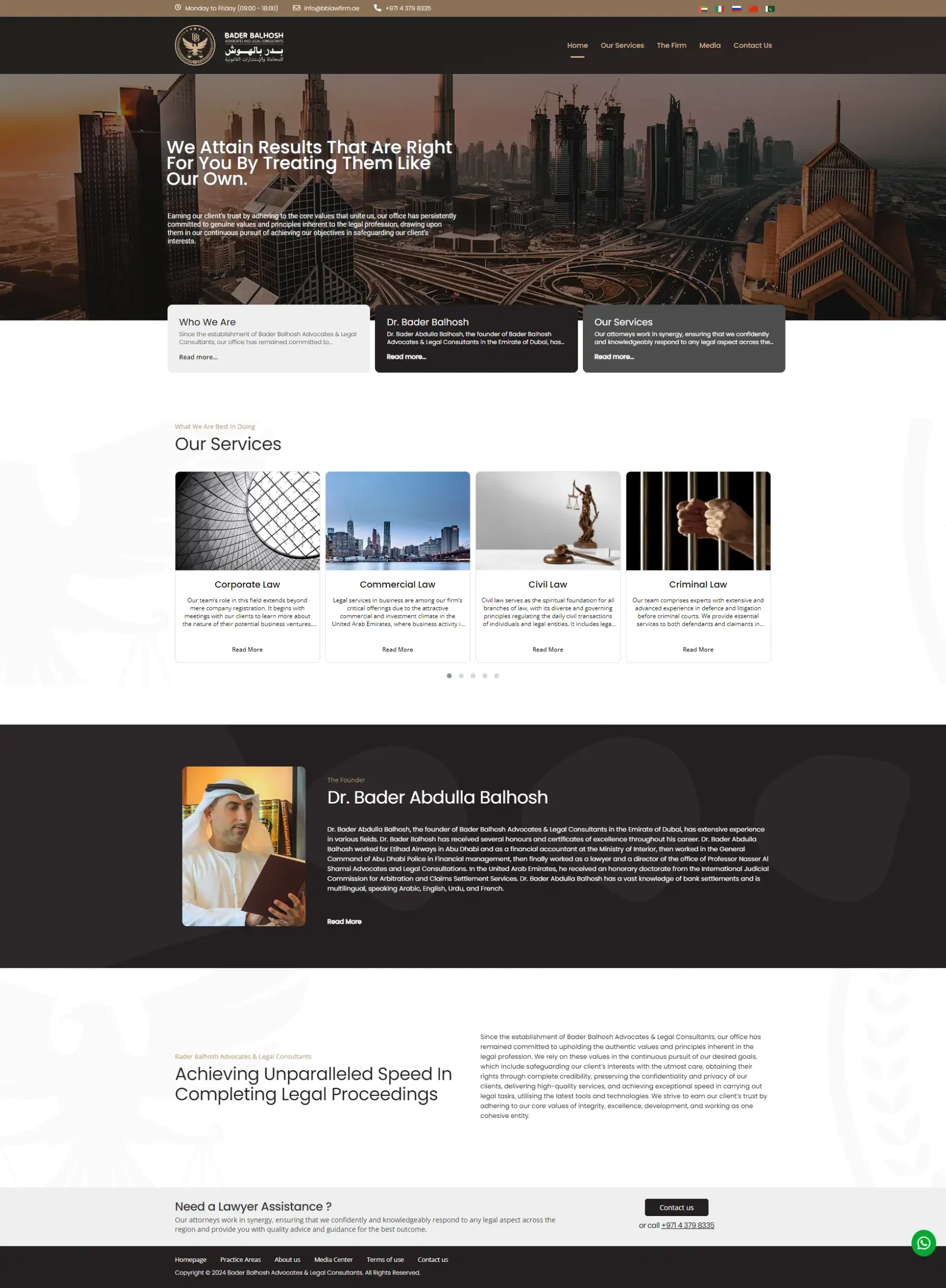 Bader Balhosh Advocates And Legal Consultants