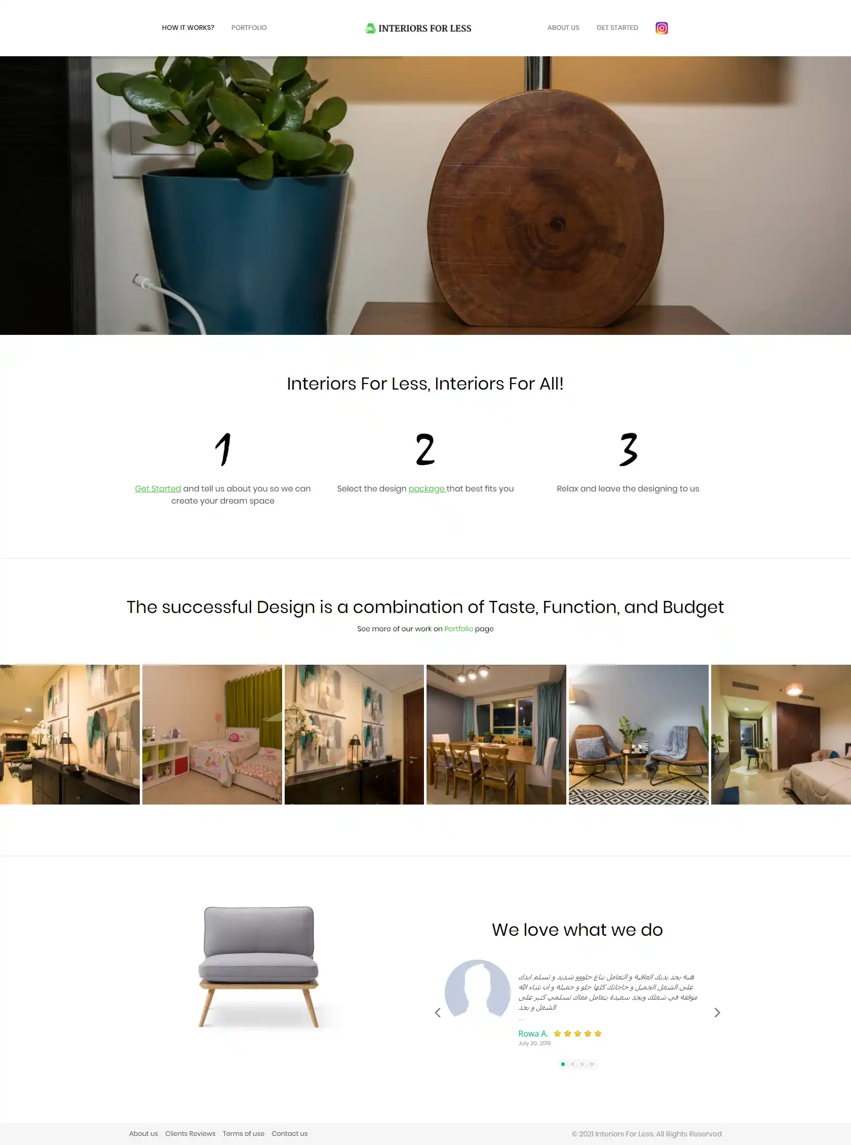 Interiors For Less